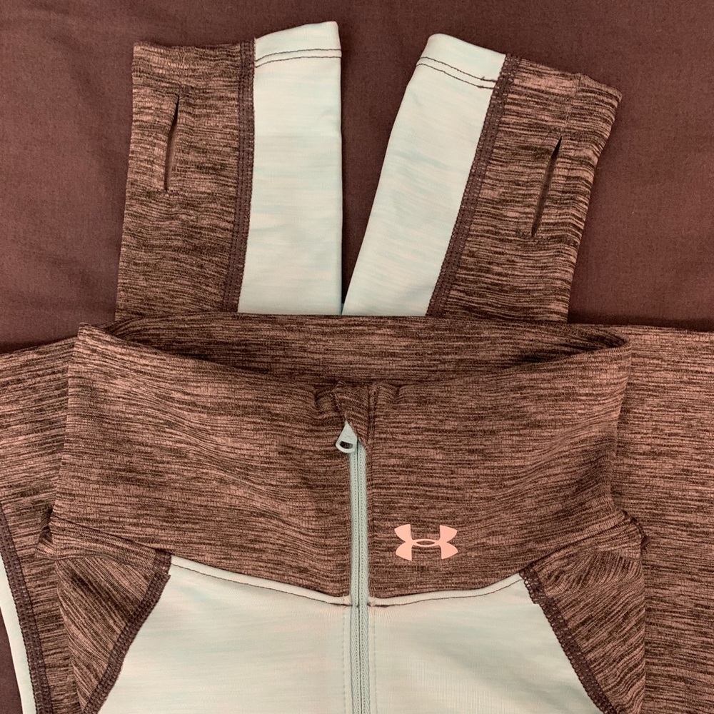 Under Armour Coldgear half-zip athletic top